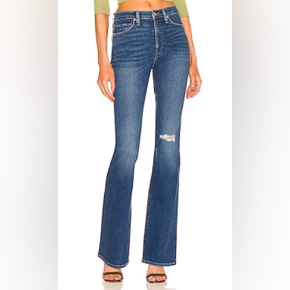 NWOT HUDSON JEAN Barbara High Waist Bootcut in Spades jeans SIZE 30